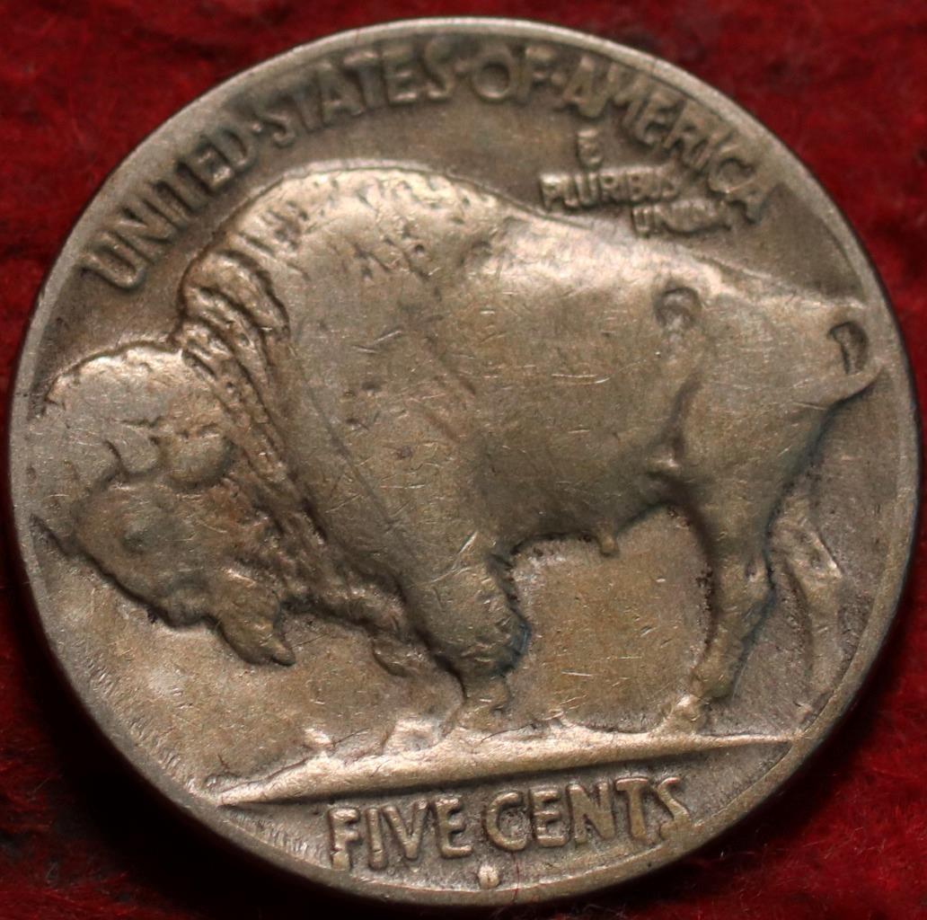 1927-D-Buffalo-Nickel-3-1/2-Legs